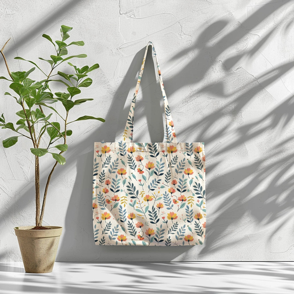 Floral Tote Bag