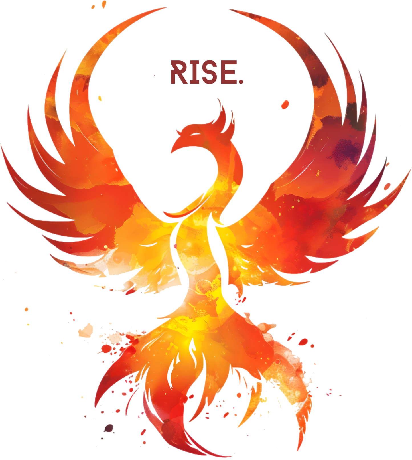 "Rise" Phoenix Crop Top