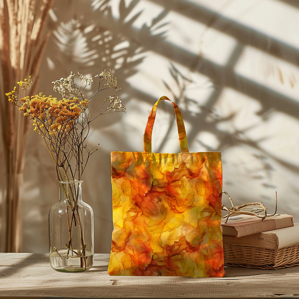 Yellow_abstract _Tote_Bag