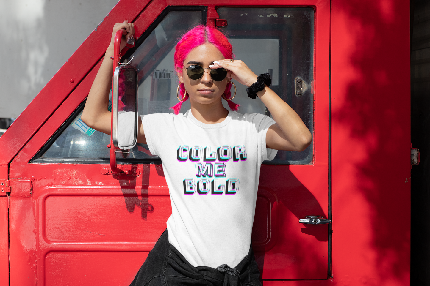 "COLOR ME BOLD" Women's T-Shirt