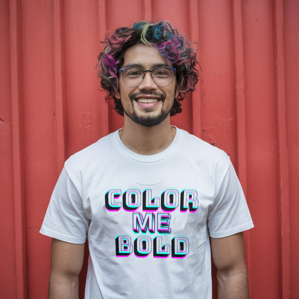 "Color Me Bold" Men's T-Shirt